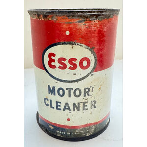 Esso Motor Cleaner Can - Vintage - Unopened - 1 Qt